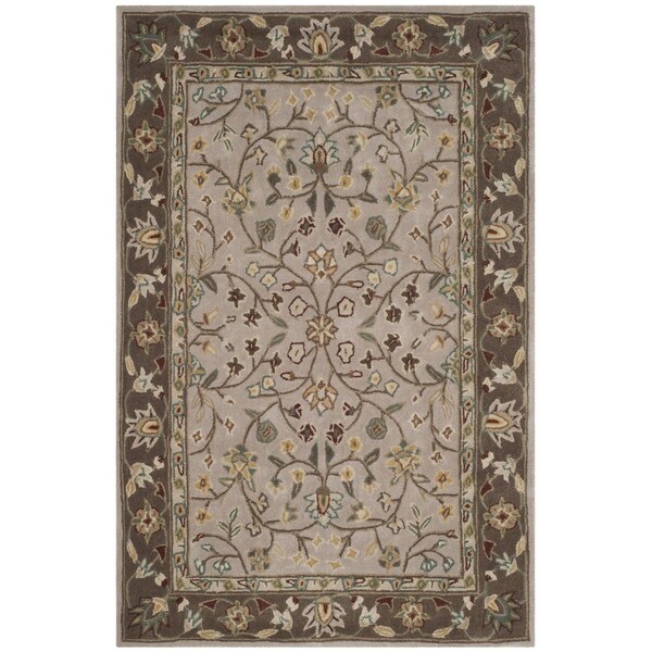 Safavieh Total Performance Small Rectangle RugsIvory & Taupe 3 x 5 ft. TLP722B-3 - main